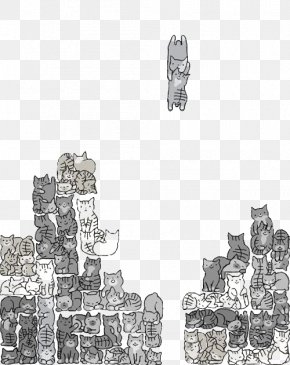 Cat Box - Tetris Cat Kitten Felidae PNG