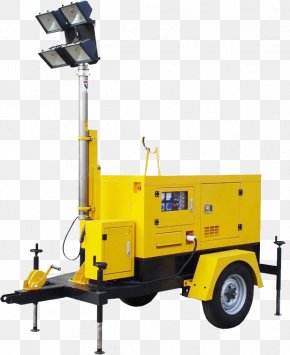 Light - Light Tower Heavy Machinery Diesel Generator Lighting PNG