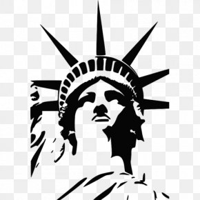 Statue Of Liberty - Statue Of Liberty Silhouette Clip Art PNG