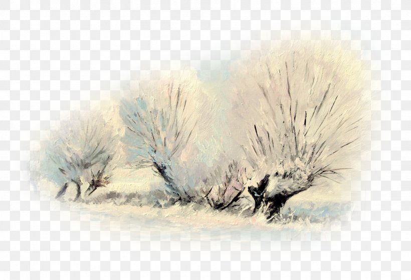 Watercolor Painting Desktop Wallpaper Winter, PNG, 1024x698px, Painting, Computer, Grass, Paint, Sky Download Free