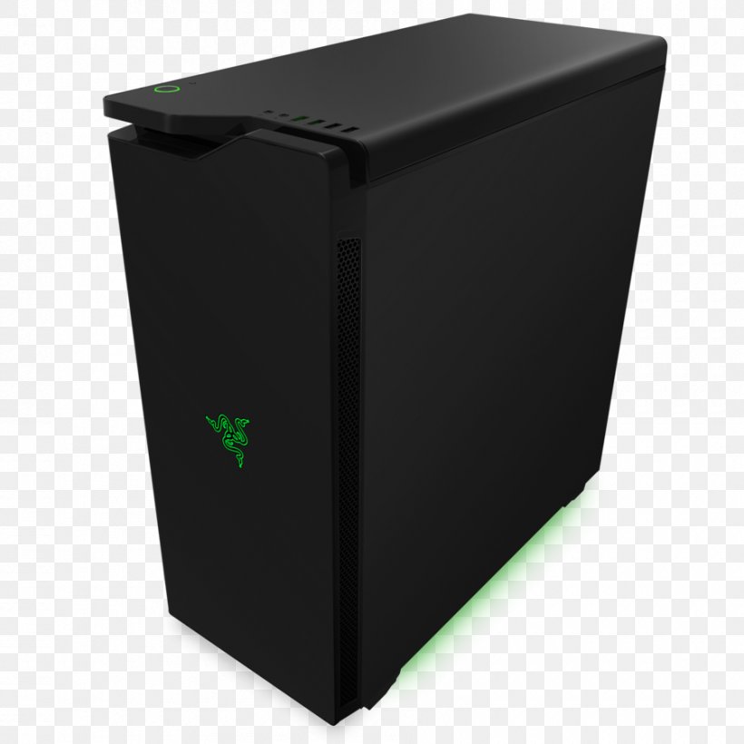 Computer Cases & Housings Nzxt Razer Inc. ATX, PNG, 900x900px, Computer Cases Housings, Acer Iconia One 10, Atx, Black, Computer Download Free