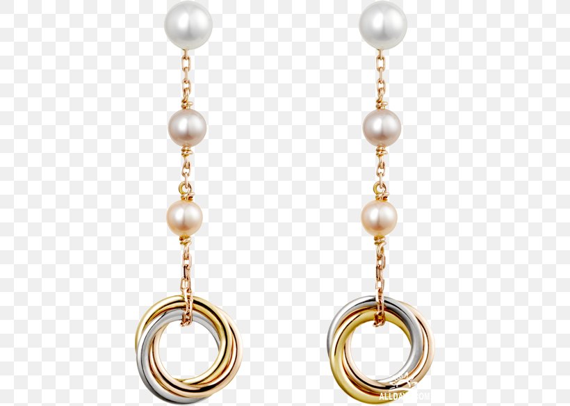 Earring Cartier Jewellery Pearl Love Bracelet, PNG, 432x584px, Earring, Birthstone, Body Jewelry, Bracelet, Cartier Download Free