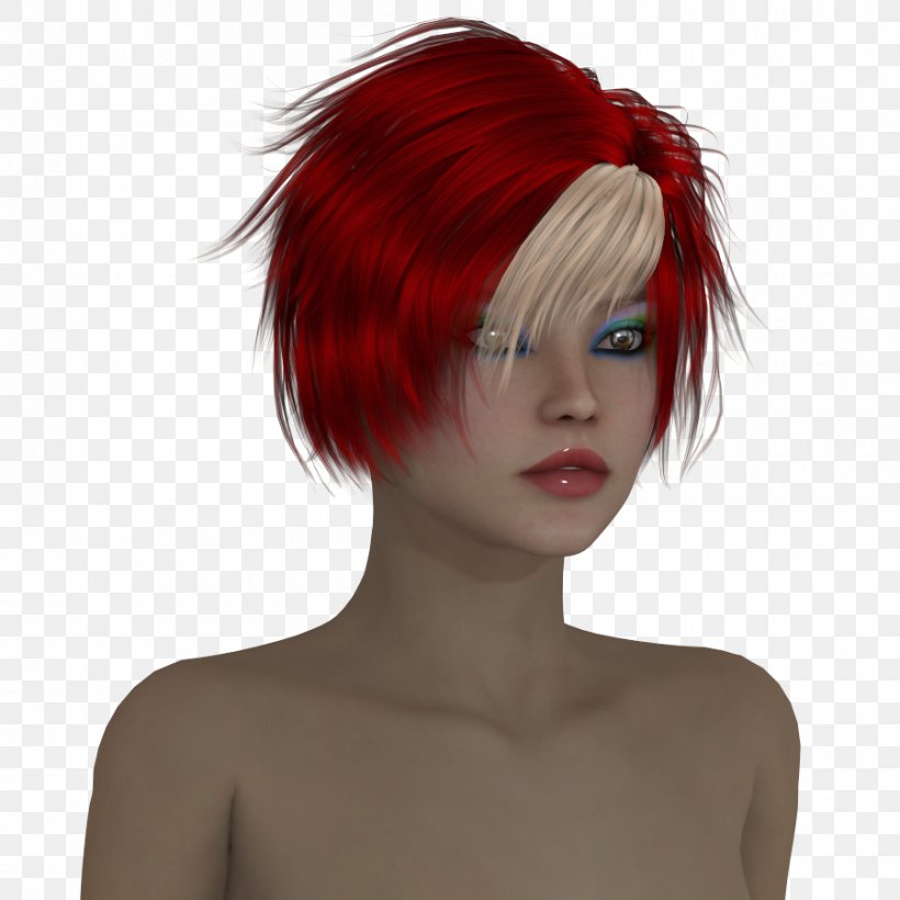 Red Hair Hair Coloring Brown Hair, PNG, 900x900px, Red Hair, Asymmetric Cut, Bangs, Brown, Brown Hair Download Free