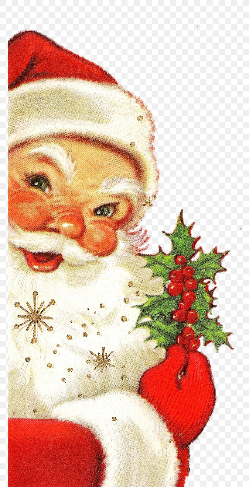 Santa Claus Christmas Ornament Christmas Card Saint Nicholas Day, PNG, 767x1600px, Santa Claus, Art, Christkind, Christmas, Christmas Card Download Free