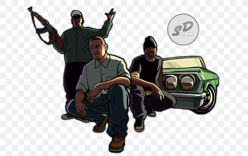 Grand Theft Auto: San Andreas Grand Theft Auto V Grand Theft Auto IV Grove Street Families Ballas, PNG, 681x516px, Grand Theft Auto San Andreas, Automotive Design, Ballas, Car, Carl Johnson Download Free