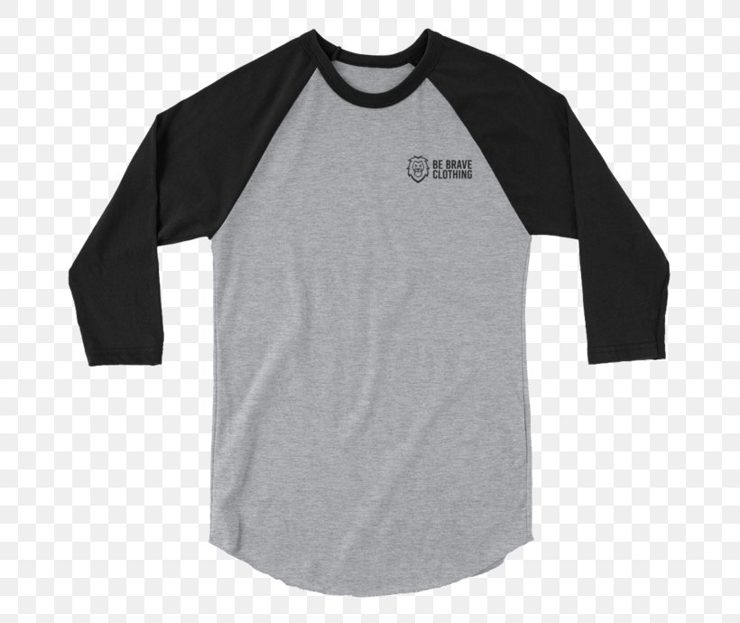 T-shirt Hoodie Raglan Sleeve, PNG, 690x690px, Tshirt, Active Shirt, Black, Bluza, Brand Download Free