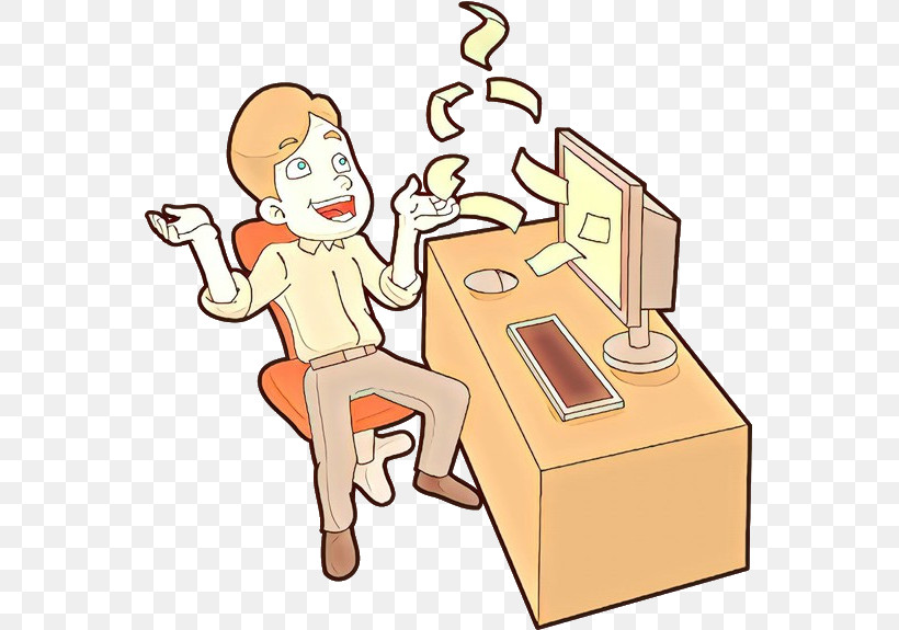 Cartoon Furniture Sitting Finger Package Delivery, PNG, 555x575px, Cartoon, Finger, Furniture, Package Delivery, Sitting Download Free