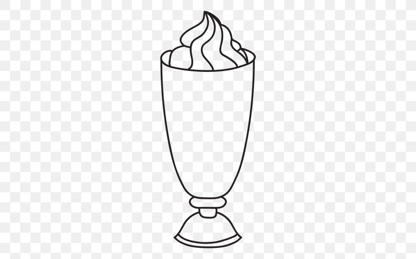 Milkshake Ice Cream Smoothie Falooda Health Shake, PNG, 512x512px, Milkshake, Black And White, Cake, Chocolate, Cup Download Free