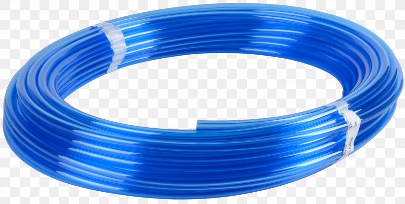 Polyurethane Plastic Cobalt Blue Tube, PNG, 3000x1517px, Polyurethane, Bending, Blue, Cobalt Blue, Color Download Free