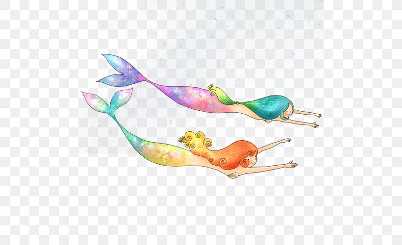The Little Mermaid, PNG, 500x500px, Little Mermaid, Art, Mermaid Download Free