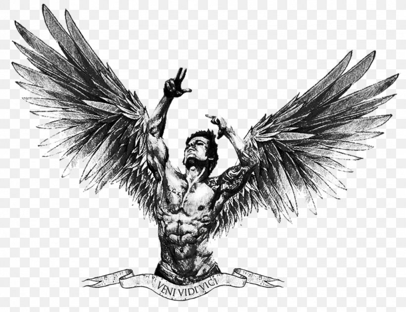 Bodybuilding Tattoo Fitness Centre, PNG, 1024x787px, Bodybuilding, Aesthetics, Angel, Art, Artwork Download Free