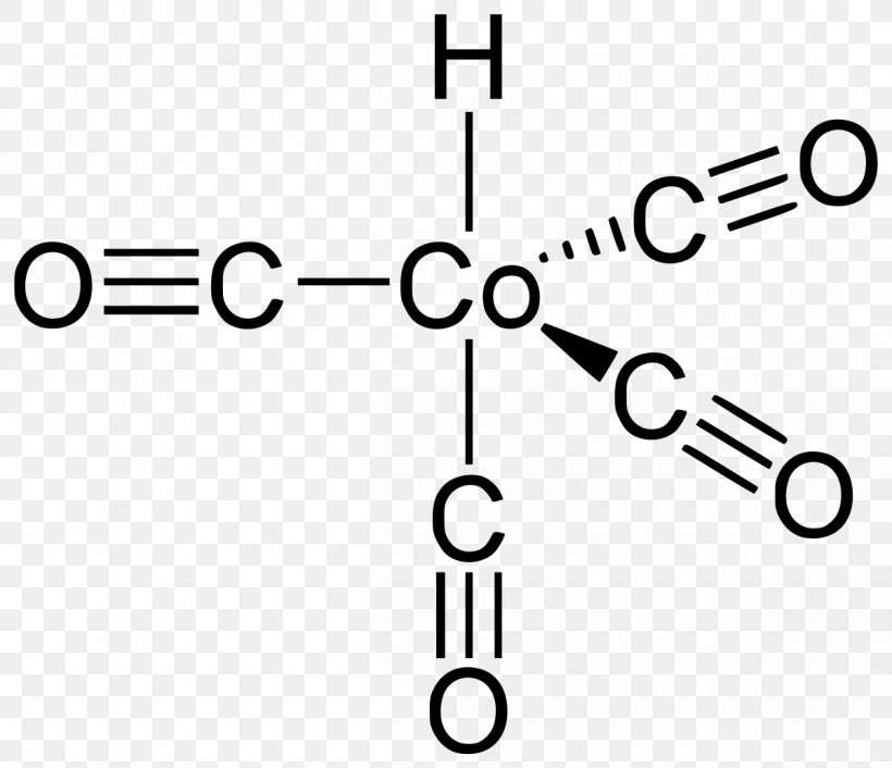 Cobalt Tetracarbonyl Hydride Metal Carbonyl Hydride Coordination Complex, PNG, 1200x1034px, Cobalt Tetracarbonyl Hydride, Area, Black And White, Brand, Carbon Download Free