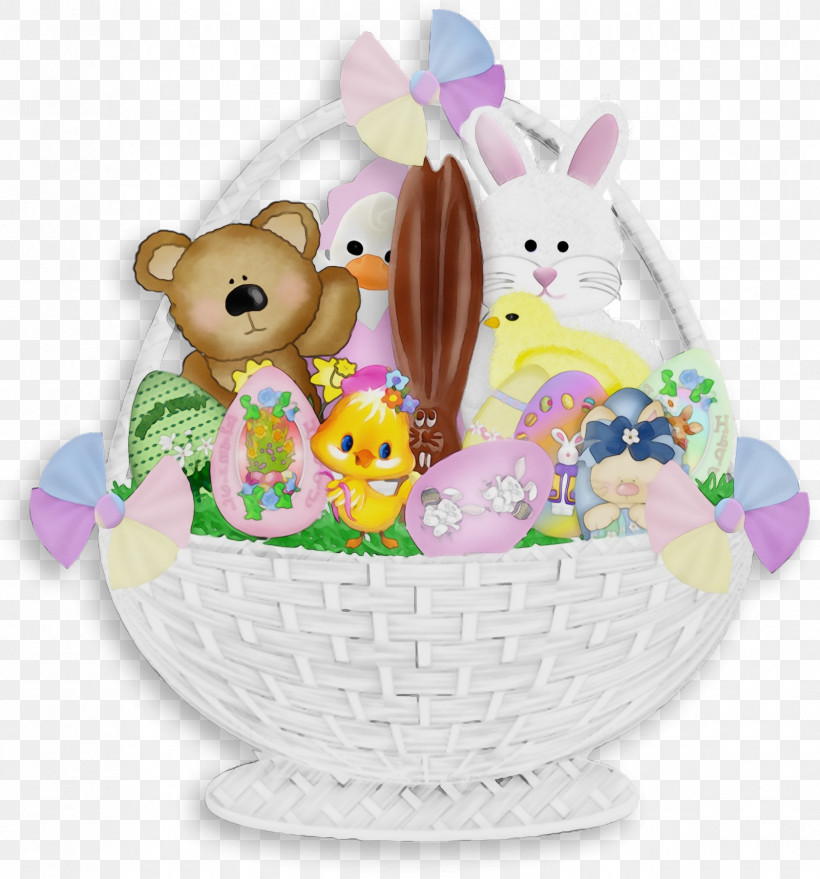 Easter Egg, PNG, 1679x1801px, Watercolor, Animal Figure, Baby Toys, Basket, Easter Download Free