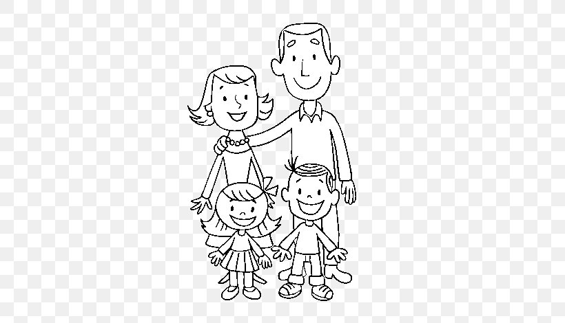 Extended Family Drawing Coloring Book Image, PNG, 600x470px, Watercolor, Cartoon, Flower, Frame, Heart Download Free