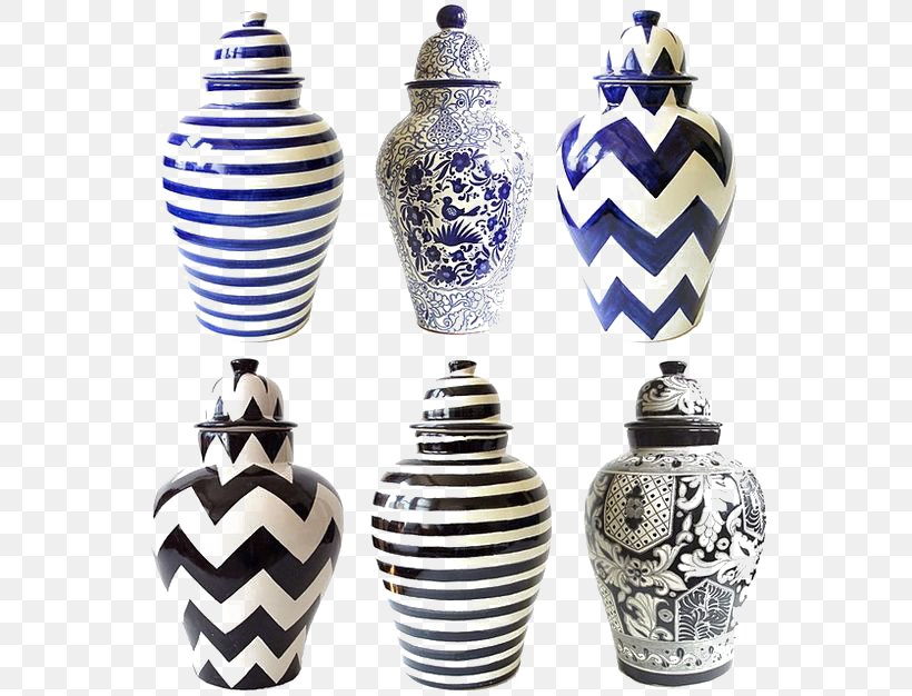 Vase Black And White Ceramic Jar Blue And White Pottery, PNG, 564x626px, Vase, Artifact, Black, Black And White, Blue And White Porcelain Download Free