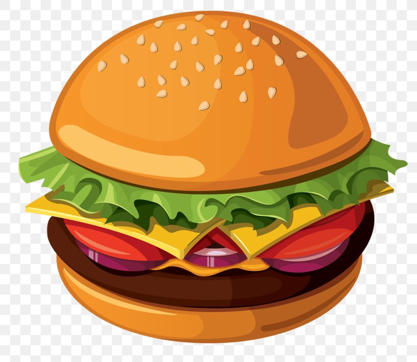 Hamburger Fast Food Cheeseburger Breakfast French Fries, PNG, 800x713px, Hamburger, Bread, Breakfast, Cheese, Cheeseburger Download Free