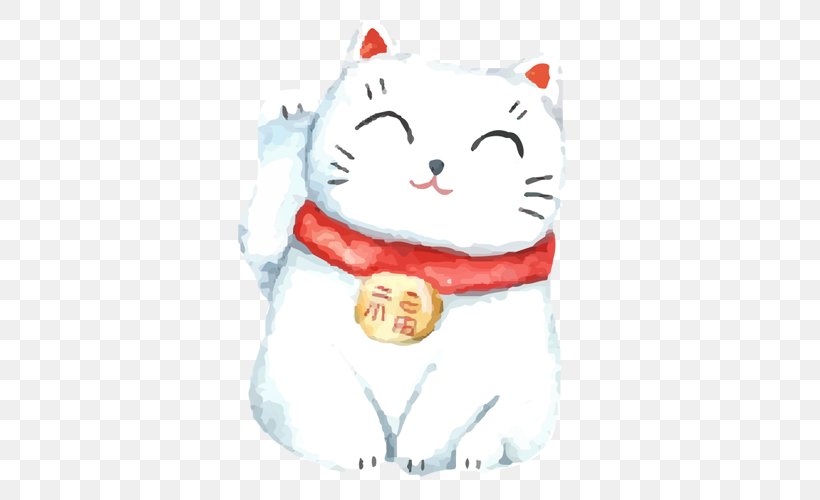 Japan Cat Maneki-neko Drawing, PNG, 500x500px, Japan, Art, Cat, Culture Of Japan, Drawing Download Free