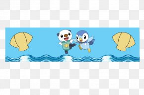 Pokemon - Oshawott PokÃ©mon Piplup Drawing PNG