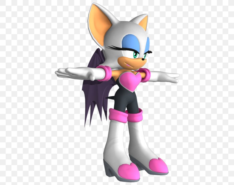 Rouge The Bat Sonic Forces Sonic Battle Shadow The Hedgehog Amy Rose, PNG, 750x650px, Rouge The Bat, Action Figure, Amy Rose, Bat, Carnivoran Download Free