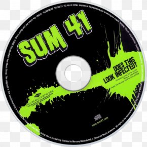 Sum 41 - Compact Disc Does This Look Infected? Sum 41 Album Underclass Hero PNG