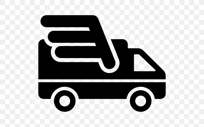 Delivery Logistics Clip Art, PNG, 512x512px, Delivery, Area, Black And White, Brand, Business Download Free
