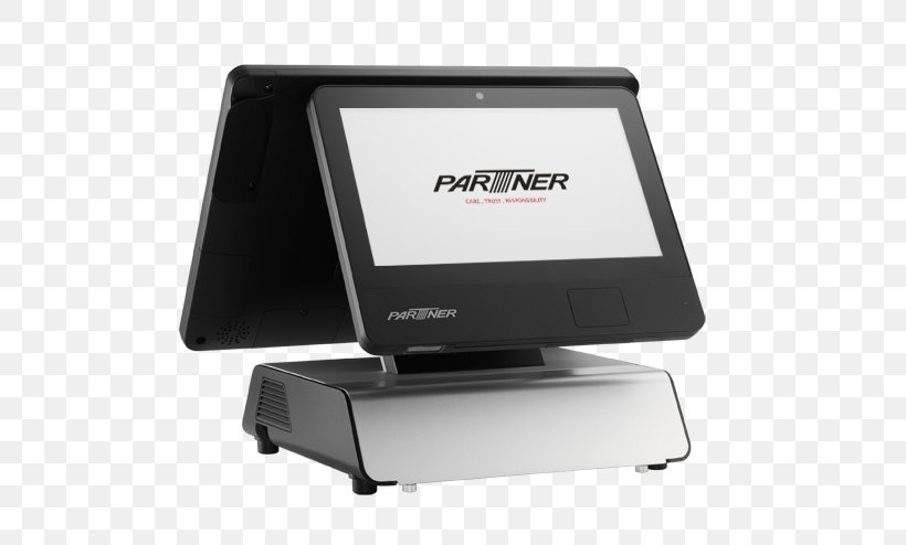 Partner Tech Europe GmbH Point Of Sale Computer Monitor Accessory Partner Tech Corp Customer, PNG, 739x494px, Partner Tech Europe Gmbh, Cashier, Computer Monitor Accessory, Customer, Display Device Download Free