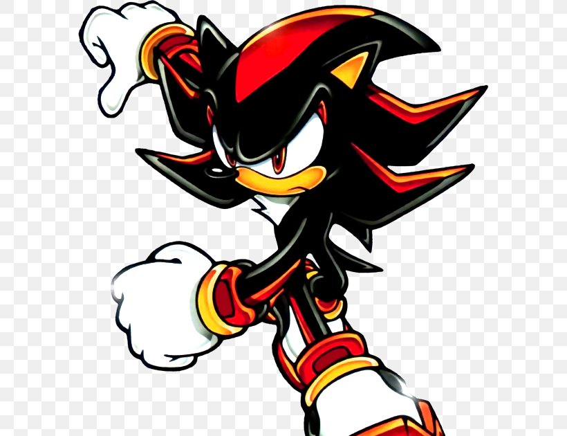 Shadow The Hedgehog Sonic Battle Sonic Adventure 2 Rouge The Bat, PNG, 594x630px, Shadow The Hedgehog, Art, Artwork, Beak, Chaos Download Free