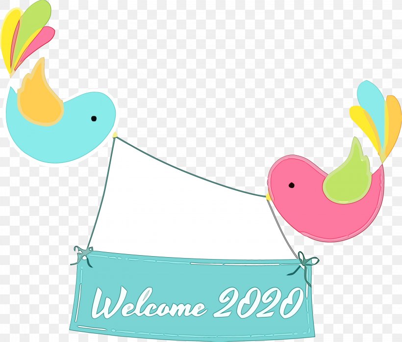 Turquoise Stork, PNG, 3060x2604px, 2020, Happy New Year 2020, New Years 2020, Paint, Stork Download Free