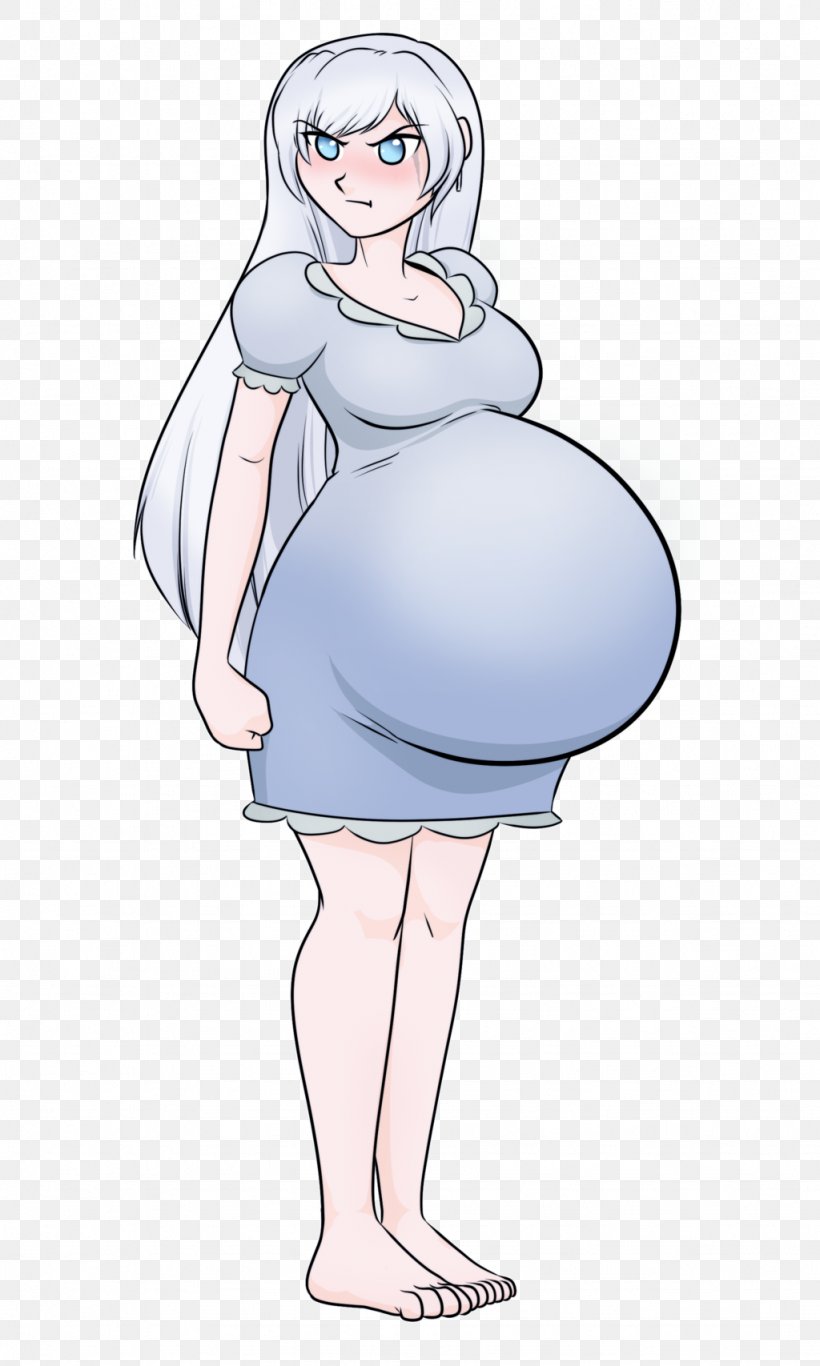 Pregnancy DeviantArt Woman, PNG, 1024x1707px, Watercolor, Cartoon, Flower, Frame, Heart Download Free