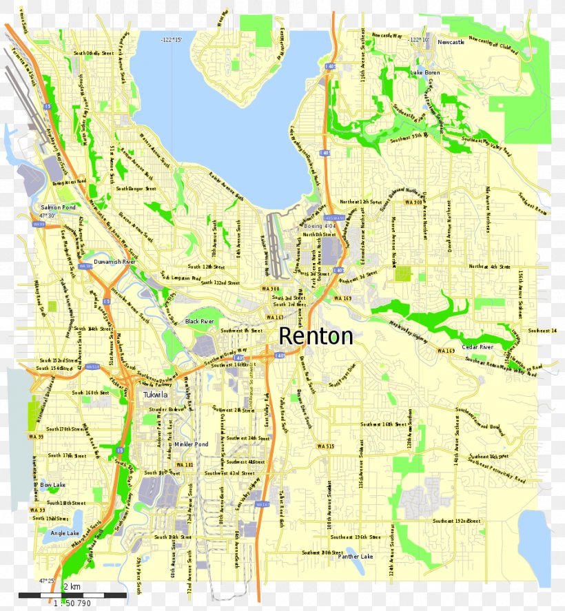 Renton Vector Map, PNG, 946x1024px, Renton, Aerial Photography, Area, Atlas, Cartography Download Free
