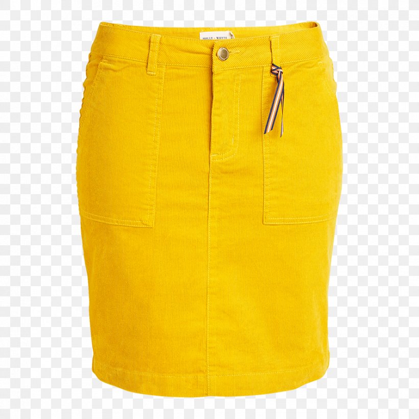 Yellow Skirt Corduroy Pocket Dress, PNG, 888x888px, Yellow, Active Shorts, Button, Color, Corduroy Download Free