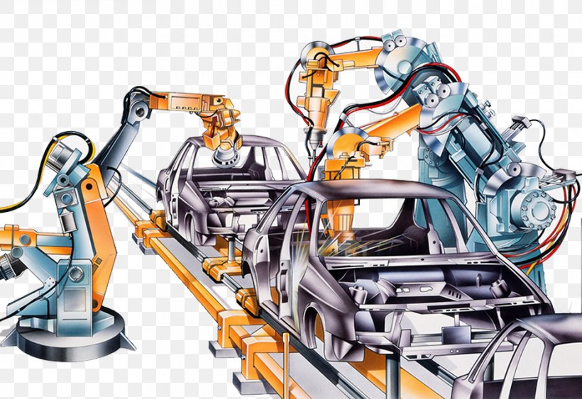 Car Factory Automotive Industry Conveyor Belt Illustration, PNG, 935x642px, Car, Assembly Line, Automotive Industry, Conveyor Belt, Drawing Download Free