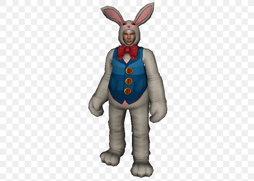 Easter Bunny Rabbit Costume Leporids Mascot, PNG, 288x585px, Easter Bunny, Black, Brown, Color, Costume Download Free