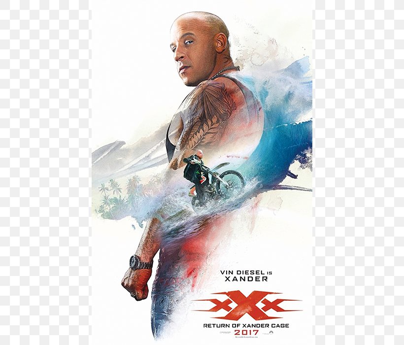 XXx: Return Of Xander Cage Vin Diesel Action Film, PNG, 700x700px, 2017, Xander Cage, Action Film, Adventure Film, Advertising Download Free