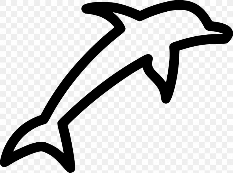 Dolphin Clip Art, PNG, 980x728px, Dolphin, Animal, Area, Artwork, Black And White Download Free