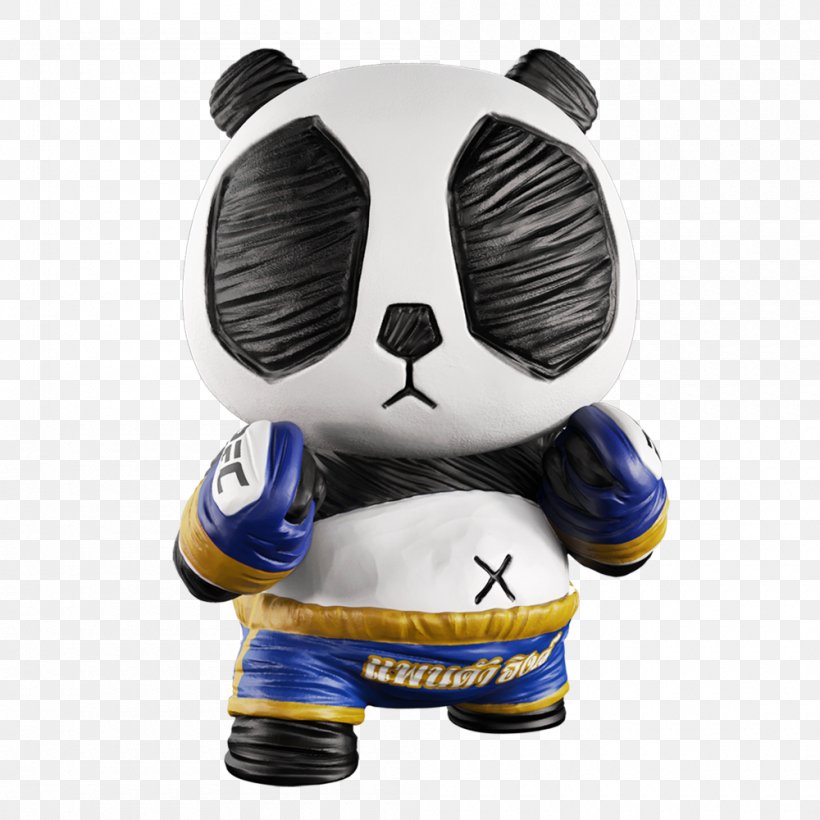 Mighty Jaxx Giant Panda Boxing Ink, PNG, 1000x1000px, Mighty Jaxx, Boxing, Designer Toy, Figurine, Fist Download Free