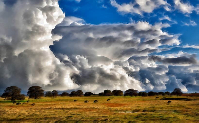 Sky Cloud Horizon Cumulus Landscape, PNG, 2400x1481px, Sky, Atmosphere, Cloud, Cumulus, Daytime Download Free