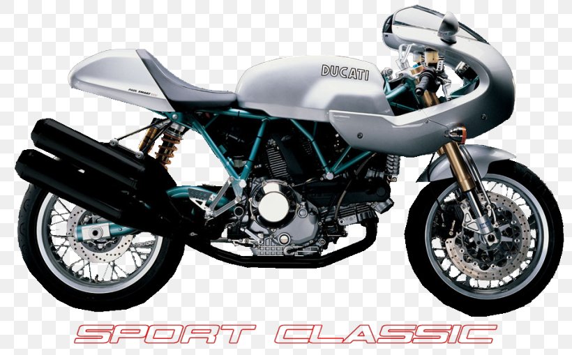 Ducati SportClassic Motorcycle Exhaust System Harley-Davidson XLCR, PNG, 800x509px, Ducati, Automotive Exhaust, Automotive Exterior, Automotive Tire, Automotive Wheel System Download Free
