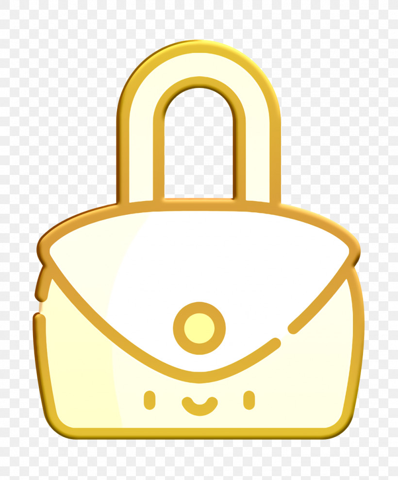 Handbag Icon Beauty Icon, PNG, 1024x1234px, Handbag Icon, Beauty Icon, Lock And Key, Meter, Yellow Download Free
