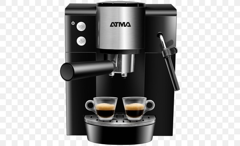 Cafeteira Coffeemaker Espresso Machines Atma CA9196XE, PNG, 500x500px, Cafeteira, Cappuccino, Coffee, Coffeemaker, Cooking Ranges Download Free