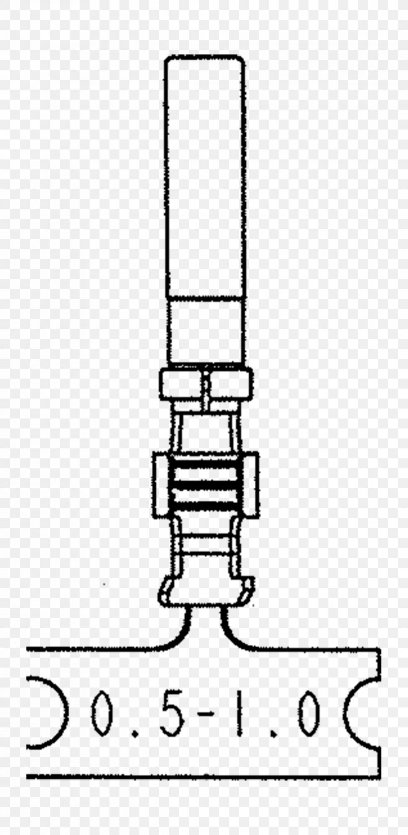 Drawing Line Angle, PNG, 1222x2499px, Drawing, Area, Black And White, Diagram, Hardware Accessory Download Free