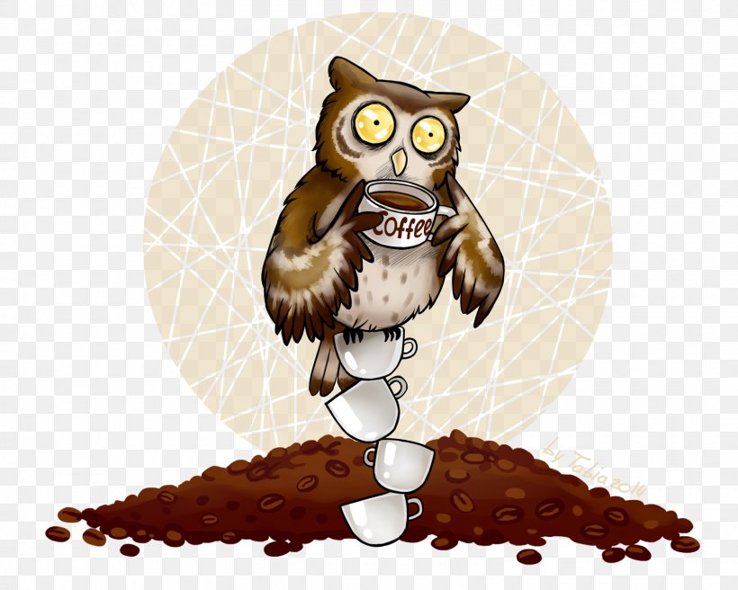 Owl Bird Coffee Desktop Metaphor Desktop Wallpaper, PNG, 1600x1280px, Owl, Beak, Bird, Bird Of Prey, Buttercream Download Free