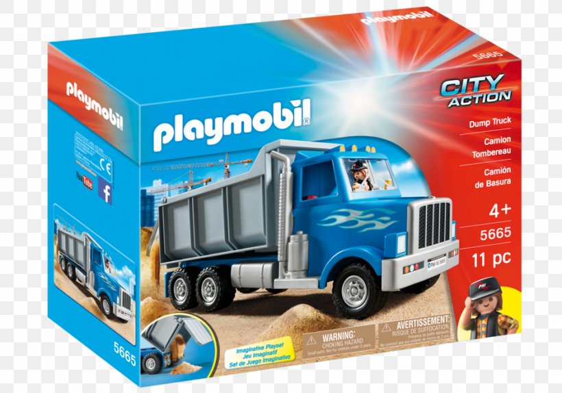 Playmobil Amazon.com Dump Truck Toy, PNG, 940x658px, Playmobil, Amazoncom, Brand, Cargo, Commercial Vehicle Download Free