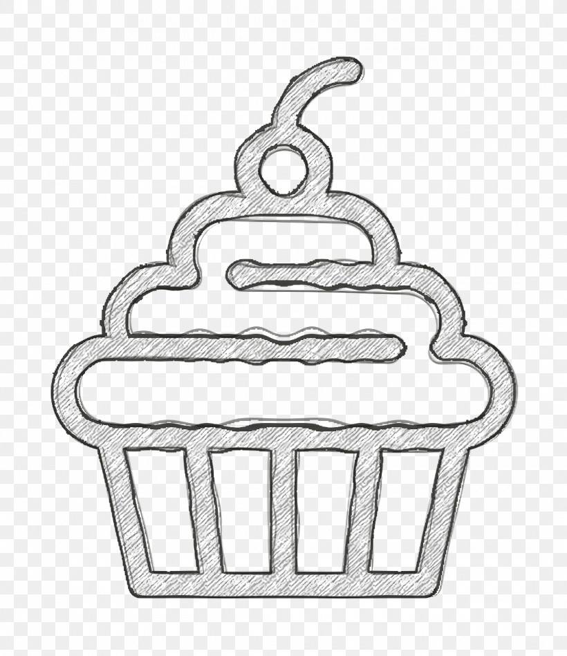 Sweets Icon Dessert Icon Cupcake With Cherry Icon, PNG, 1080x1250px, Sweets Icon, Cookware And Bakeware, Dessert Icon, Geometry, Line Download Free