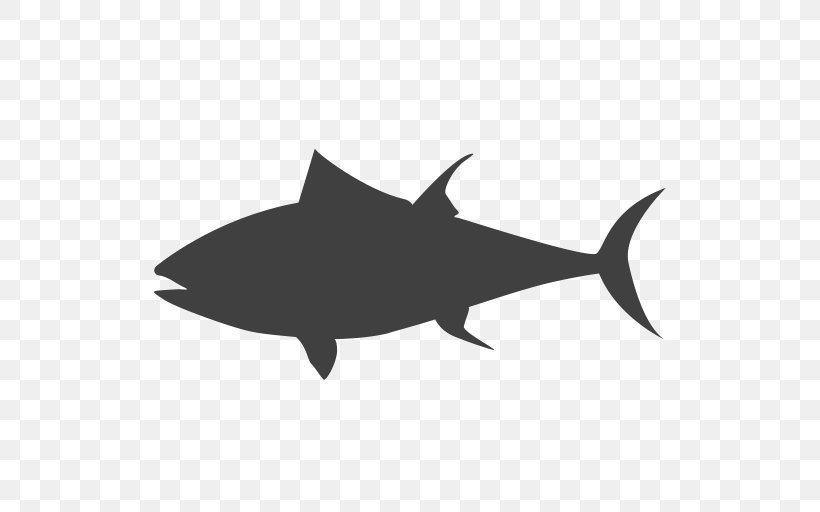Atlantic Bluefin Tuna Yellowfin Tuna Clip Art, PNG, 512x512px, Atlantic Bluefin Tuna, Albacore, Black And White, Cartilaginous Fish, Fauna Download Free
