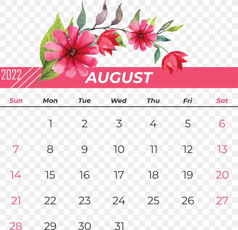 Calendar Flower Font Petal Meter, PNG, 2786x2697px, Calendar, Flower, Meter, Petal Download Free