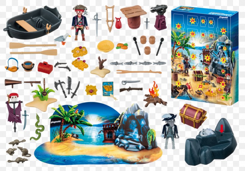PLAYMOBIL Pirate Treasure Pirate Treasure Island Playset Advent Calendars, PNG, 940x658px, Playmobil, Advent Calendars, Games, Piracy, Play Download Free