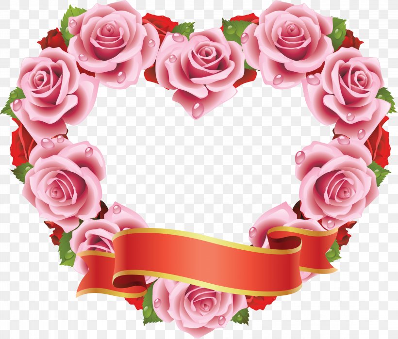 Rose Heart Flower Clip Art, PNG, 4605x3929px, Rose, Cut Flowers, Floral Design, Floristry, Flower Download Free