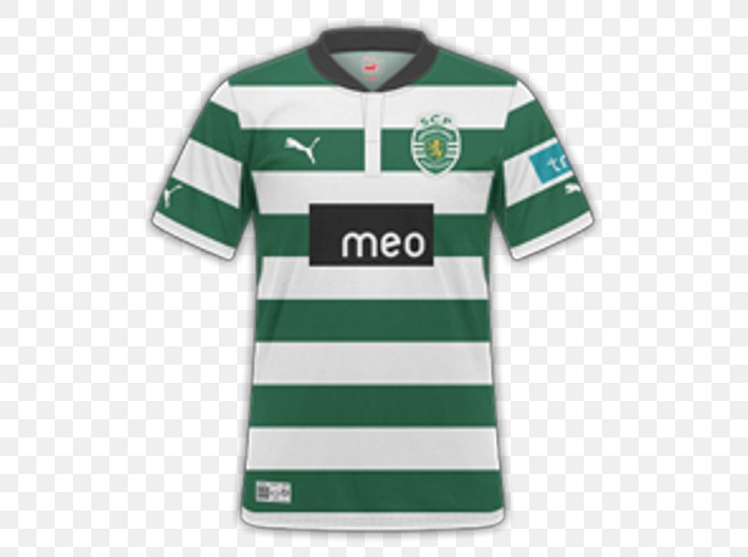T-shirt Sporting CP Sports Fan Jersey Moccasin, PNG, 611x611px, Tshirt, Brand, Clothing, Collar, Football Download Free