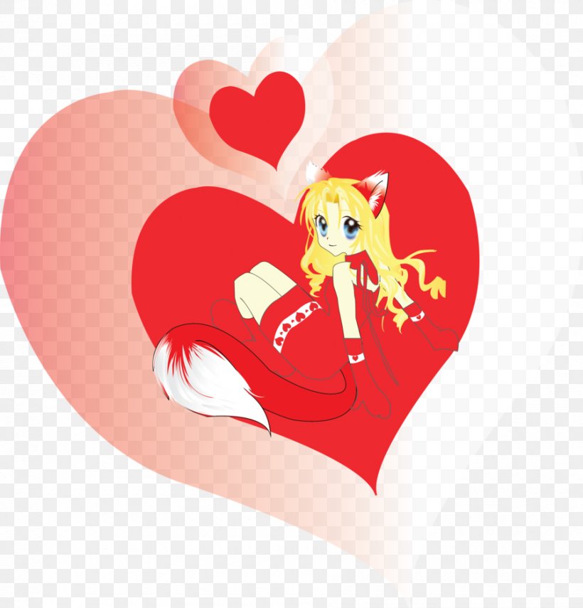 Character Valentine's Day Fiction Clip Art, PNG, 900x939px, Watercolor, Cartoon, Flower, Frame, Heart Download Free